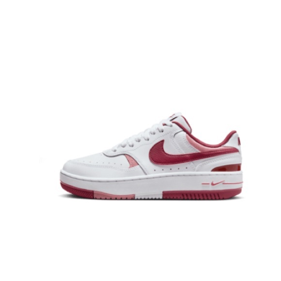 Nike Other - Nike White and Burgundy Sneakers